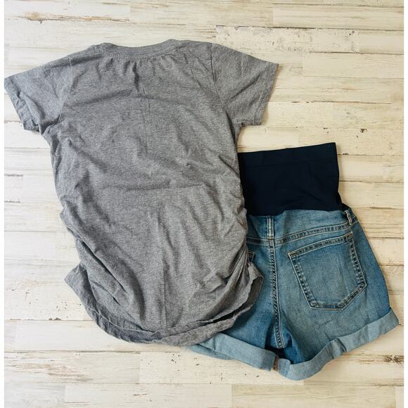 Crazy Dog Top sz S and A Glow Boyfriend Short sz 2 EUC - Picture 3 of 3